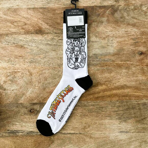NEW Adult The Three Stooges Socks - Picture 2 of 2